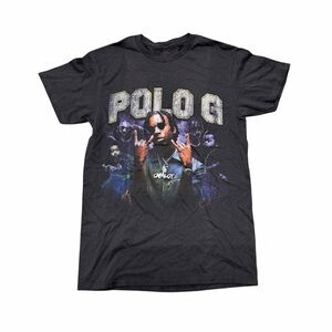 Polo G Capalot Graphic Tee Shirt Black Size Small